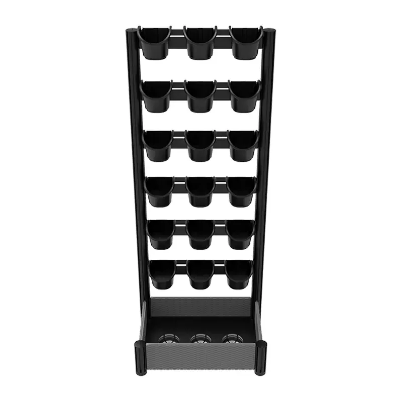 Samodzielny pionowy ogród z patio